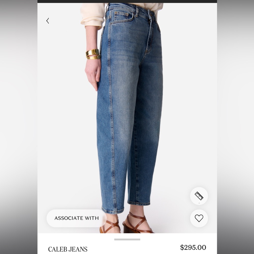 Vanessa Bruno Classic Blue Straight Leg Jeans